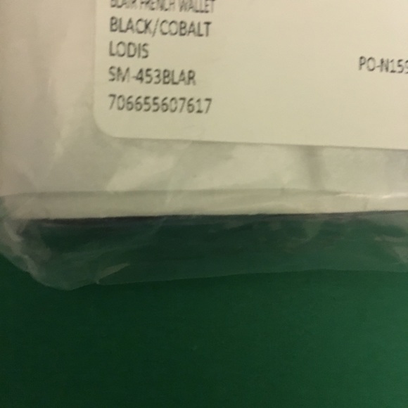 Lodis ladies black French wallet brand new - Picture 4 of 5